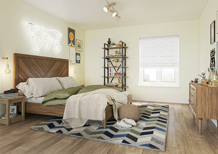 Faceted, Goldie - Roman Blind - Image 6